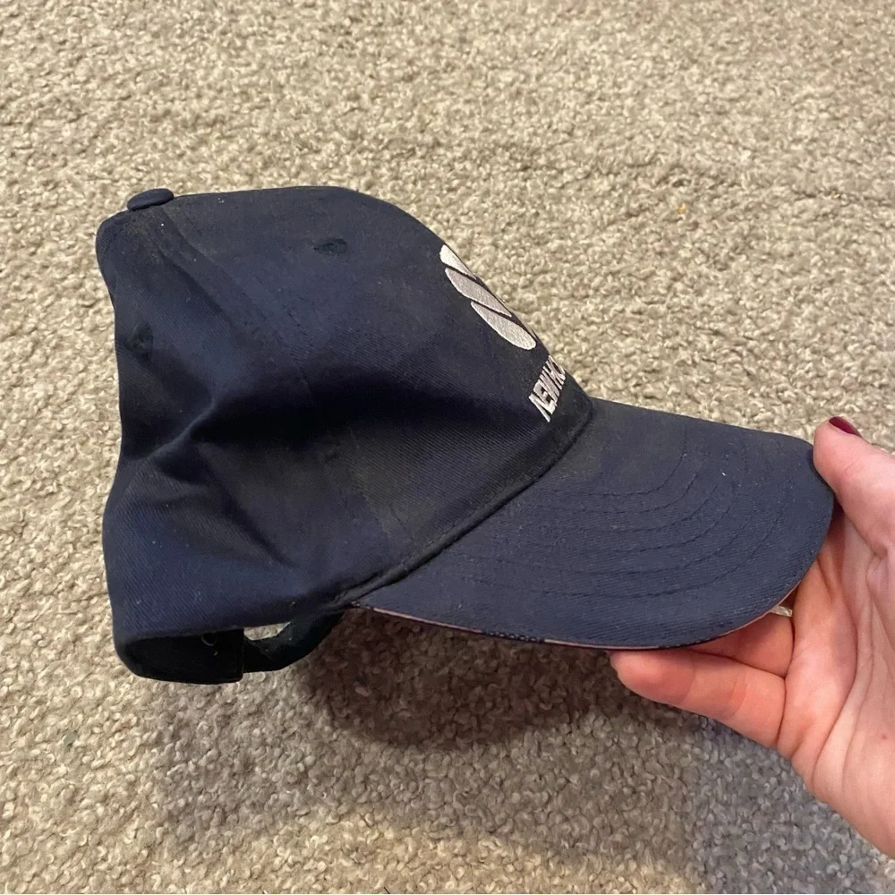 Vintage New Holland Tractor Hat K Products adjustable 100% Cotton Blue